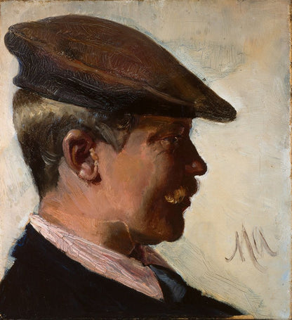 Jacob Sømme - by Michael Ancher