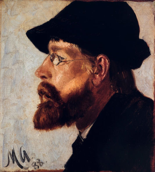 Nils Hansteen - by Michael Ancher