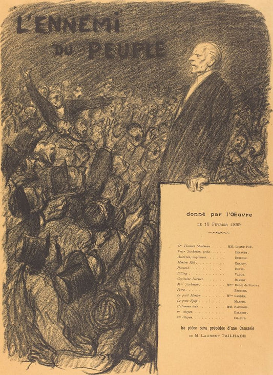 L'Ennemi du peuple - by Théophile Steinlen