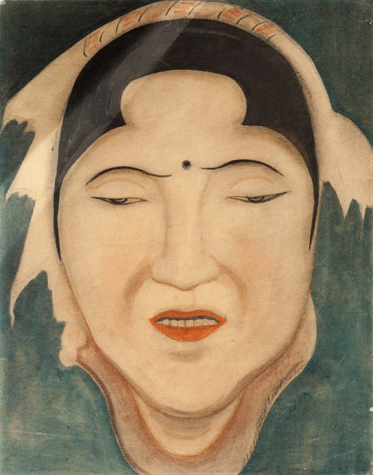 Mask - by Abanindranath Tagore