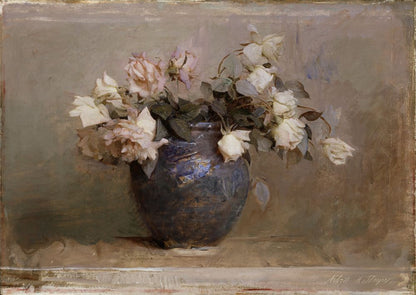 Roses - by Abbott Handerson Thayer