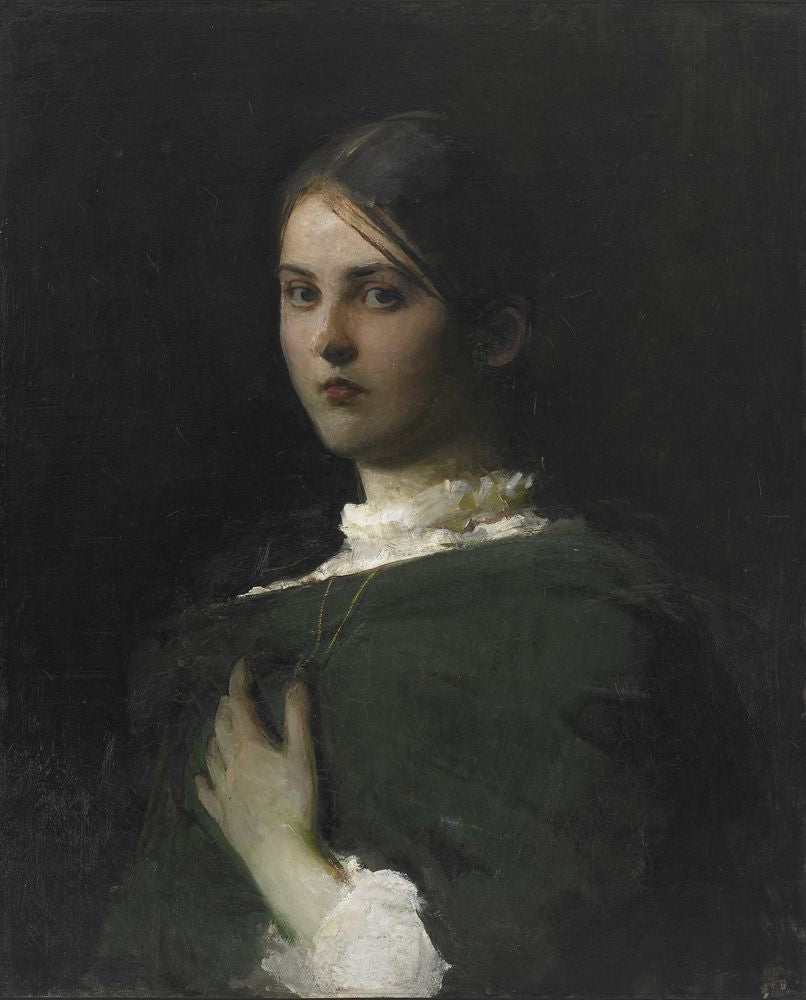 Portrait of the Artist's Eldest Daughter - by Abbott Handerson Thayer