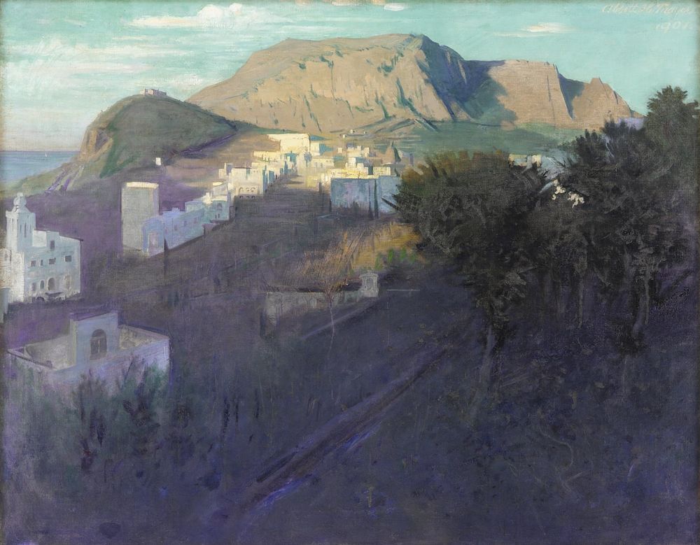 Capri - by Abbott Handerson Thayer