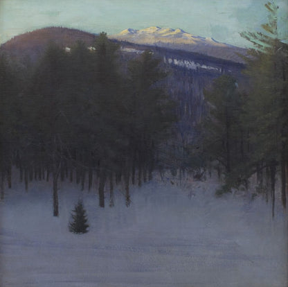 Monadnock in Winter - by Abbott Handerson Thayer