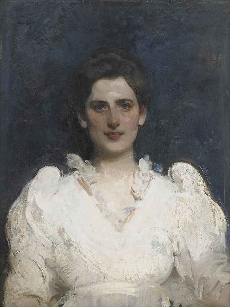 Portrait of a Lady - by Abbott Handerson Thayer