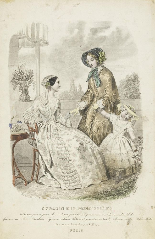 Fashion plate - by Adele-Anaïs Colin Toudouze