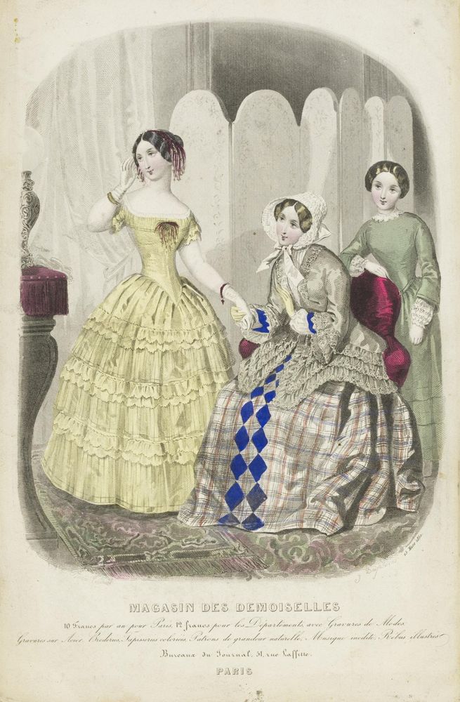 Fashion plate - by Adele-Anaïs Colin Toudouze