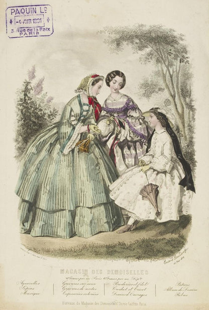 Fashion plate - by Adele-Anaïs Colin Toudouze