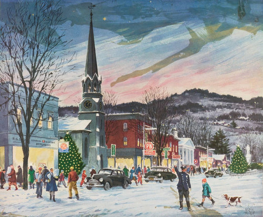 Merry Christmas - by Adolph Treidler