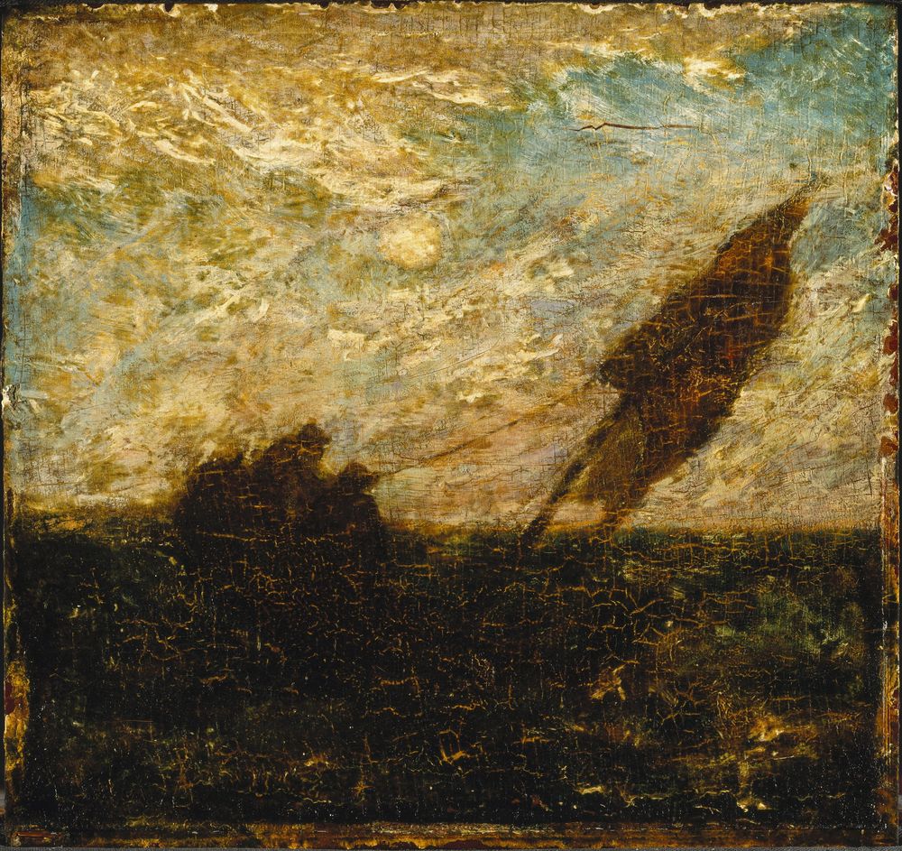 The Waste of Waters is Their Field - by Albert Pinkham Ryder