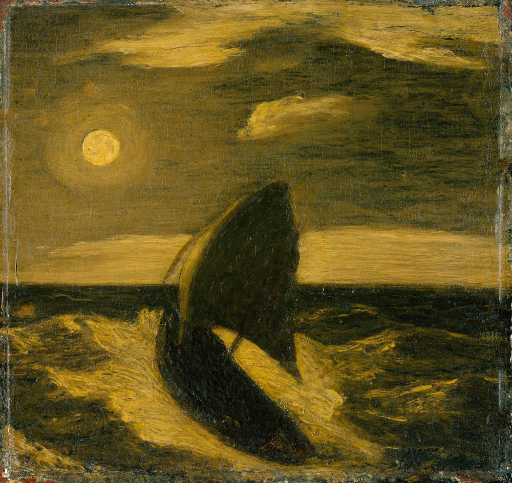 The Toilers of the Sea - by Albert Pinkham Ryder