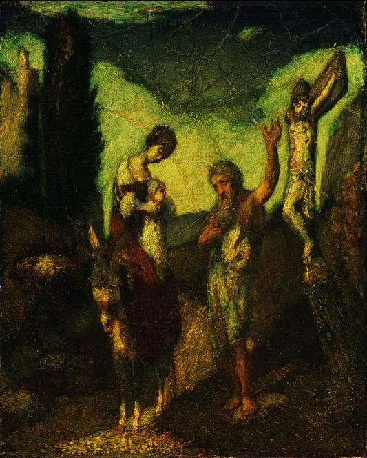 The Story of the Cross - by Albert Pinkham Ryder