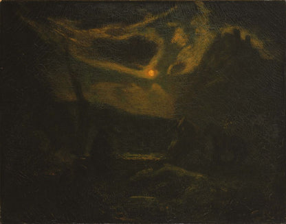 Macbeth and the Witches - by Albert Pinkham Ryder