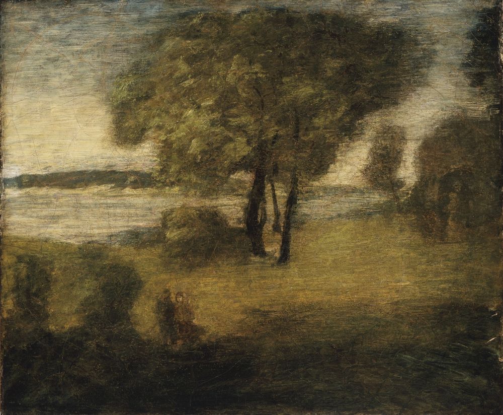 The River - by Albert Pinkham Ryder