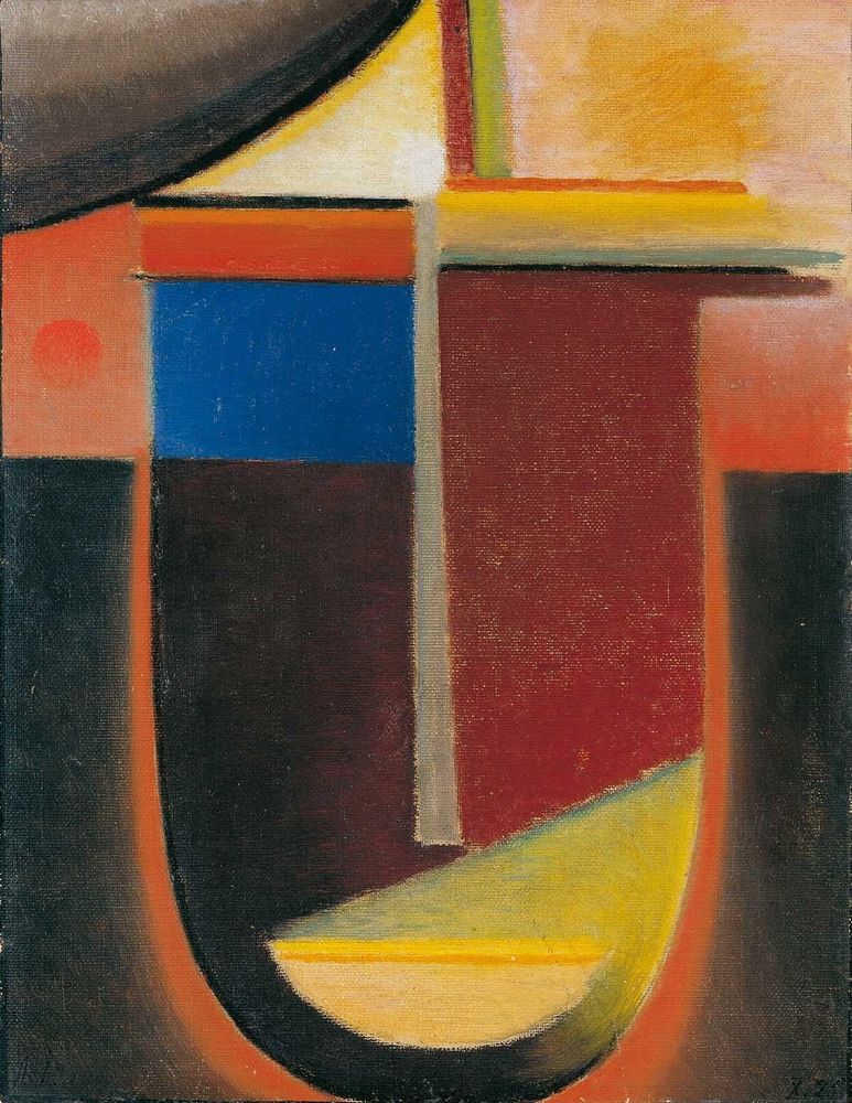 Abstract Head: Final Light - by Alexej von Jawlensky