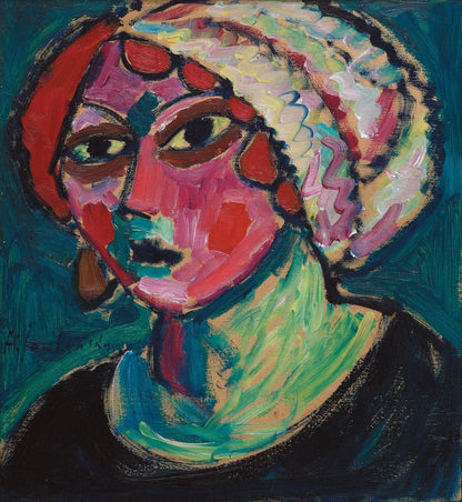 White Turban - by Alexej von Jawlensky