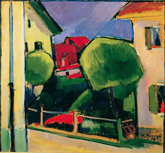 Murnau - by Alexej von Jawlensky