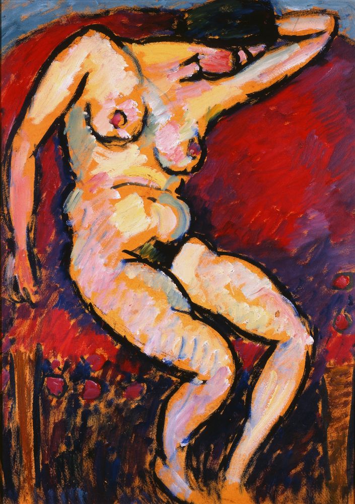 Schlafende (Sleeping Woman) - by Alexej von Jawlensky