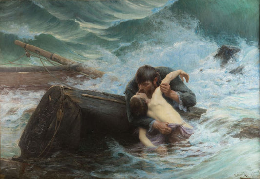 Adieu ! - by Alfred Guillou