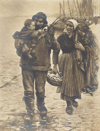 Au devant de son Père, par Alfred Guillou - by Alfred Guillou