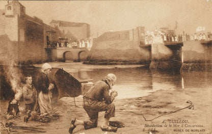 Bénédiction de la Mer à Concarneau - by Alfred Guillou