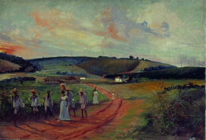 Volta do Eito - Fazenda Cachoeira, 1840 - by Alfredo Norfini