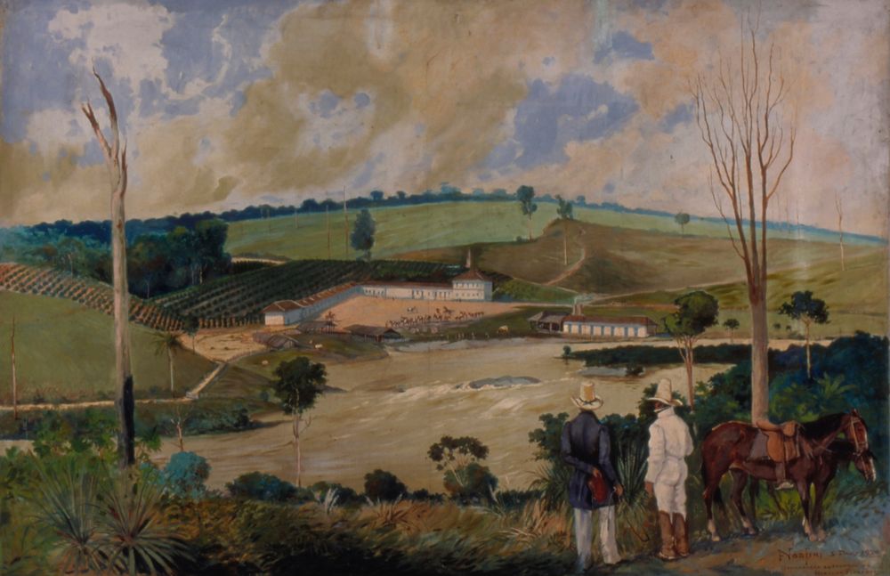 Fazenda da Barra - Campinas, 1840 - by Alfredo Norfini