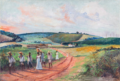 Volta do eito – Fazenda Cachoeira, 1840 - by Alfredo Norfini