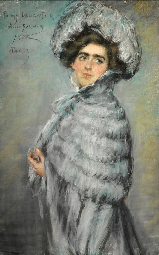 Laura Alice in Grey - by Alice Pike Barney