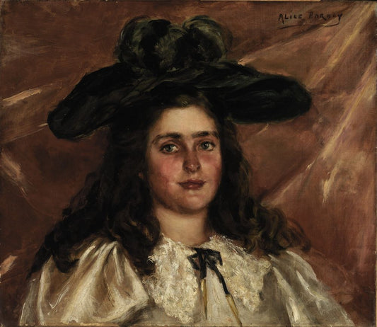 Laura Alice in Big Hat - by Alice Pike Barney