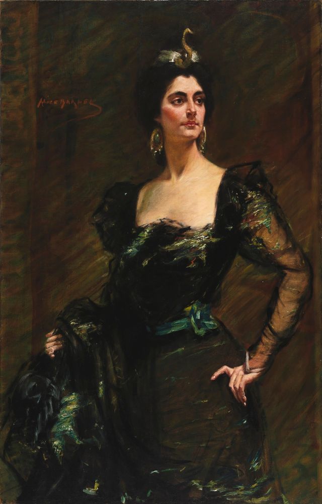 Kate Deering Ridgely - by Alice Pike Barney