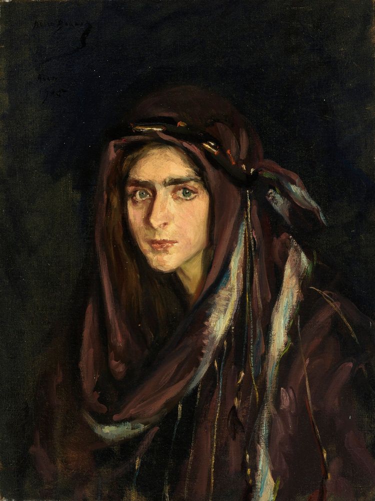 Laura in Arabian Costume - by Alice Pike Barney