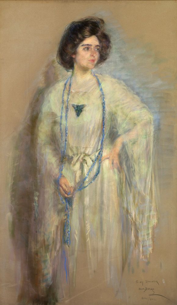 Laura in Whites - by Alice Pike Barney