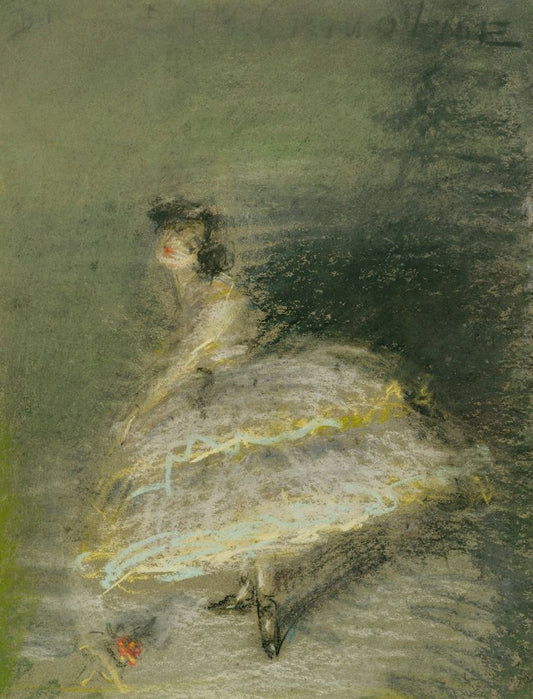 En Crinoline - by Alice Pike Barney