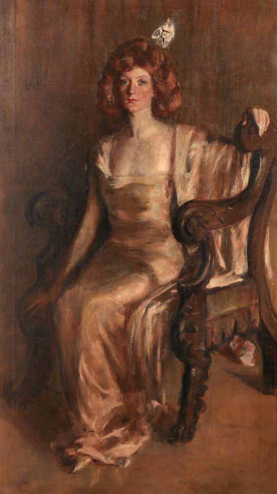 Evalina Palmer Sicilianos - by Alice Pike Barney