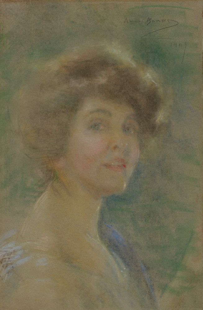 Self Portrait, 1909 - by Alice Pike Barney