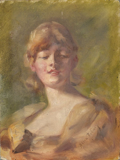 Study of Head - by Alice Pike Barney