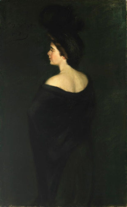 Laura in Blacks - by Alice Pike Barney