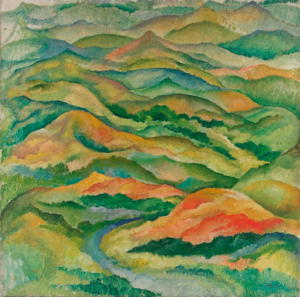 Untitled (Mountains) - by Amadeo de Souza Cardoso