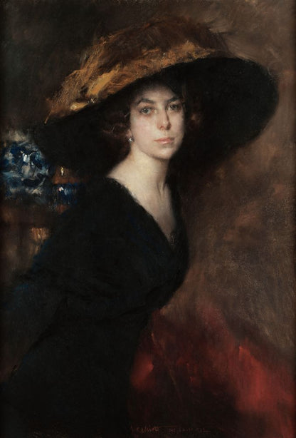 Portrait of a woman - by Ambrogio Antonio Alciati