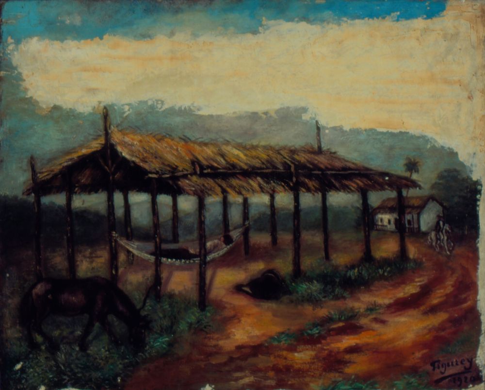 Pouso de Tropeiros - Sorocaba, 1830 - by André Figurey