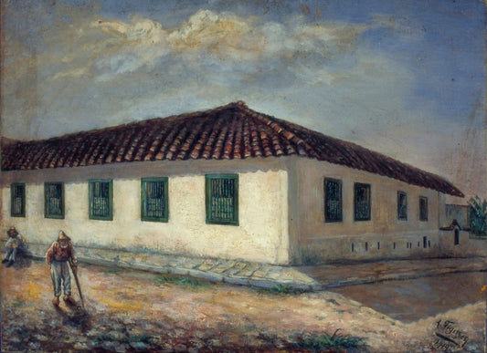 Antiga Santa Casa, Rua da Gloria, 1858 - by André Figurey