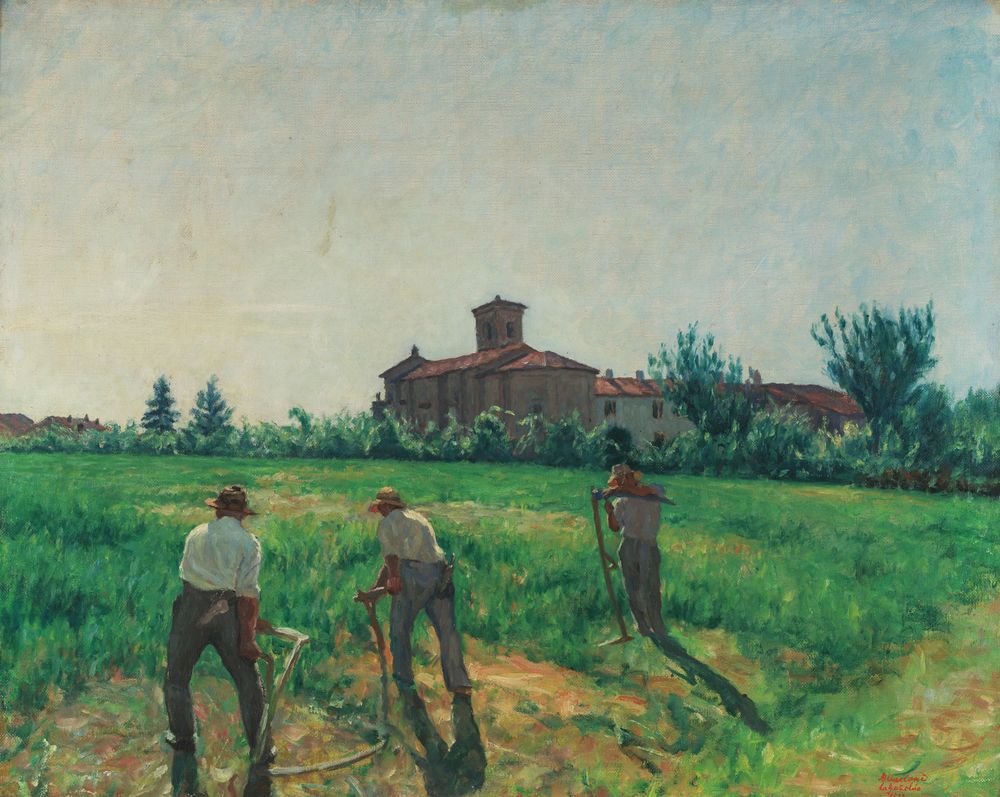 The Harvest - by Archimede Bresciani