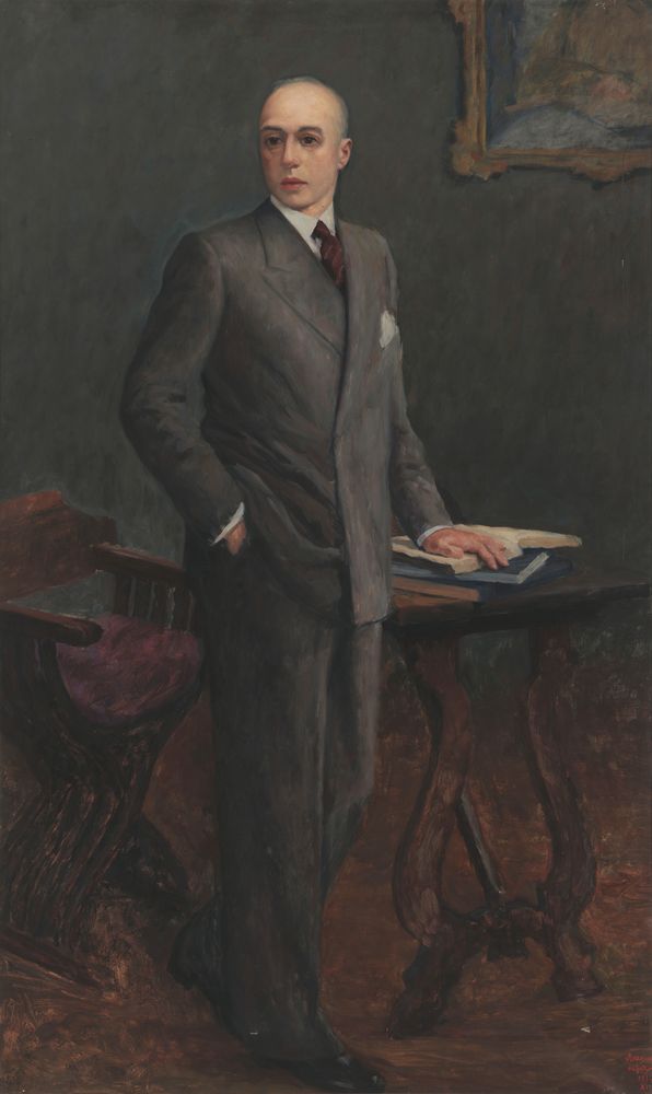 Portrait of Andrea Ponti - by Archimede Bresciani