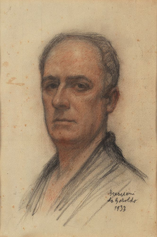 Self Portrait - by Archimede Bresciani