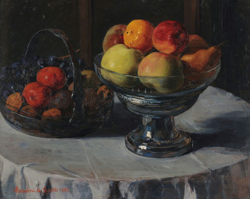 Still life - by Archimede Bresciani