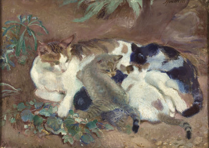 Cats - by Armando Spadini