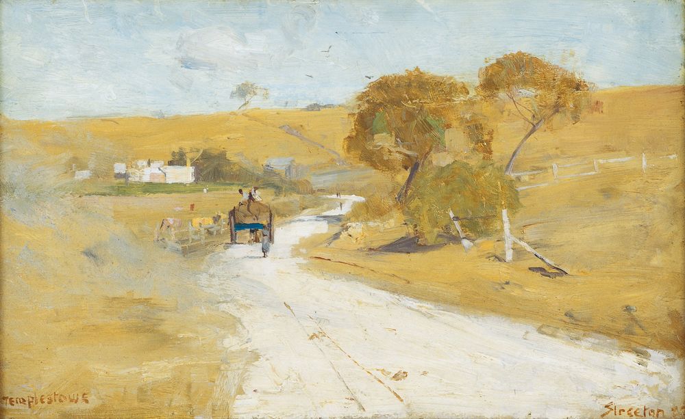 At Templestowe - by Arthur Streeton