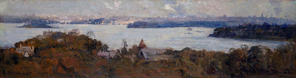 Sydney Harbour from Penshurst (Cremorne) - by Arthur Streeton