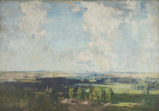 Amiens, the key of the west - by Arthur Streeton